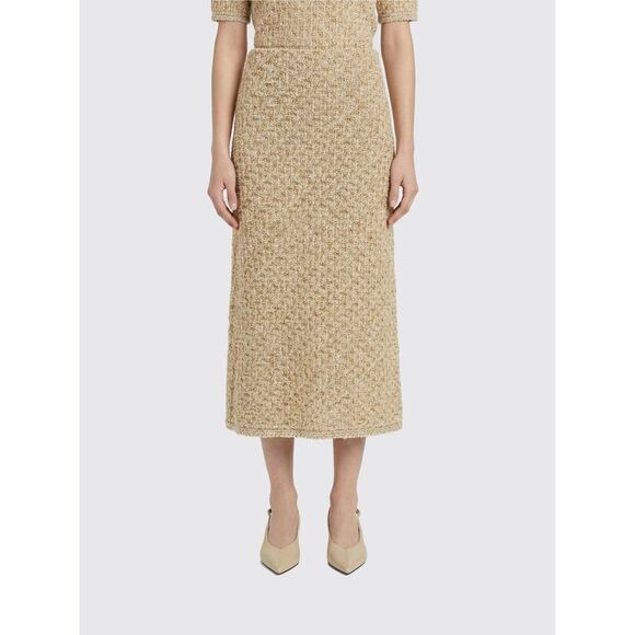 Fabiana Filippi Skirt Woman Beige